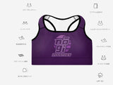 7Four 紫 パッド付きスポーツブラ by ノーギ インダストリーズ
