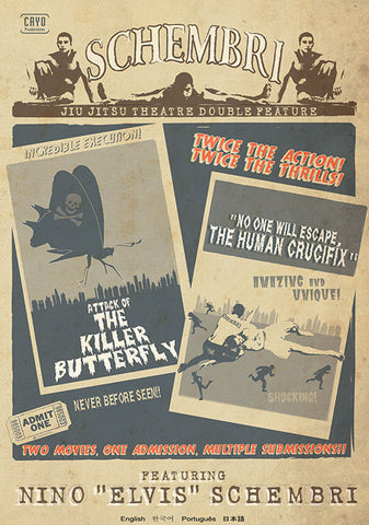 Killer Butterfly & Human Crucifix 3 DVD Set by Nino Schembri Cover 7