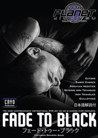 Fade to Black: No Gi Chokes 6 Vol DVD Set with Brandon Quick Cover 7